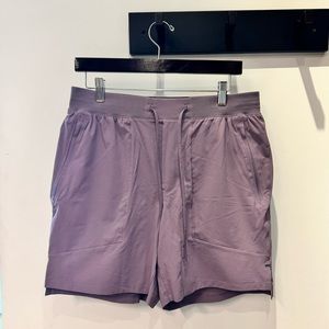 Lululemon License to Train Linerless 7” Shorts in Light Purple